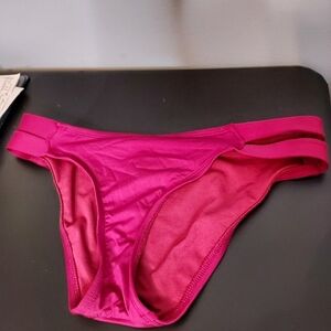 Mossimo Maroon Bikini Bottom Size Small